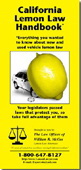 Get your free California  Lemon Law Handbook today!
